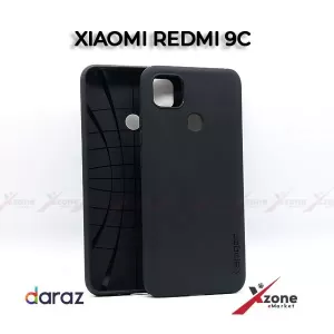 Spigen Redmi 9C Rubber Soft Back Cover