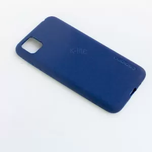 Spigen Huawei Y5P Blue Rubber Soft Back Cover