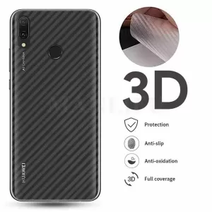 Huawei Y7 2019 Carbon Fiber Pattern Back Film