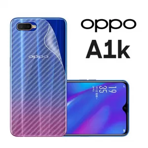 Oppo A1k Carbon Fiber Pattern Back Film