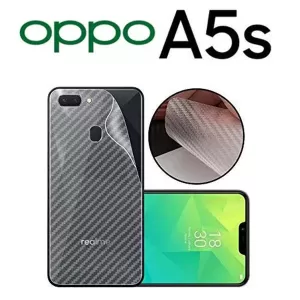 Oppo A5S Carbon Fiber Pattern Back Film Rear Fibre Stick