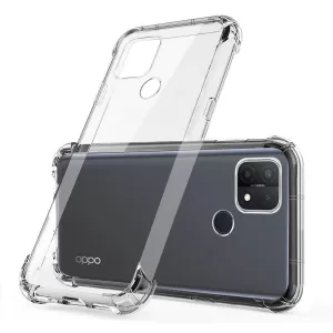 Oppo A15 A15s Shock Proof Thick Transparent Soft Back Cover