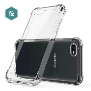 Oppo A1k Shock Proof Thick Transparent Soft Back Cover