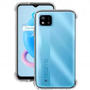 Realme C11 2021 Shock Proof Thick Transparent Soft Back Cover