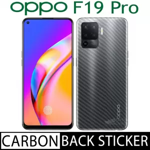 Oppo F19 Pro Clear Carbon Fiber Back Film