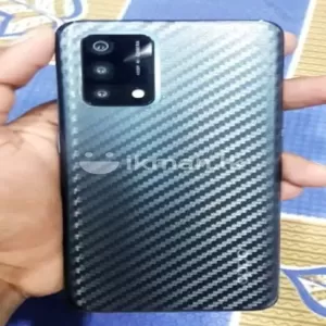 Oppo F19 Clear Carbon Fiber Back Film