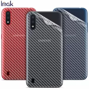 Samsung A01 M01 Clear Carbon Fiber Back Film