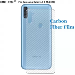 [Samsung] [A11] Clear Carbon Fiber Back Film