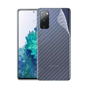 Samsung Galaxy S20 Clear Carbon Fiber Back Film