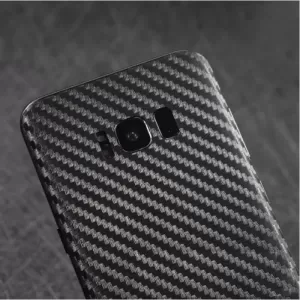 Samsung Galaxy S8 Plus Clear Carbon Fiber Back Film