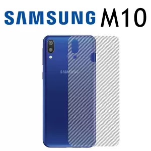 Samsung M10 Clear Carbon Fiber Back Film