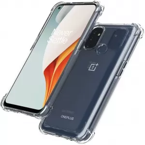 OnePlus Nord N100 Shock Proof Thick Transparent Soft Back Cover