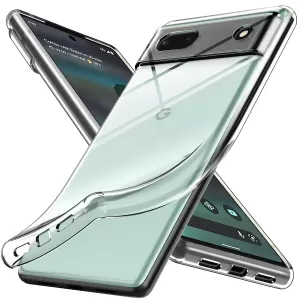 Google Pixel 6A Clear Thick Transparent Soft Back Cover