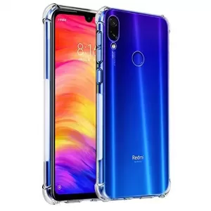 Redmi Note 7 Clear Shock Proof Back Cover