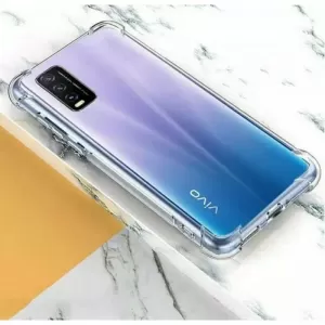 Vivo Y20 Clear Shock Proof Soft Back Cover