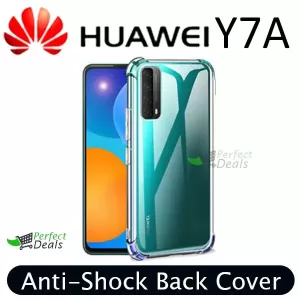 Huawei Y7a Shock Proof Thick Transparent Soft Back Cover