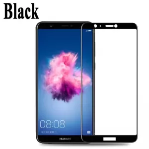 Huawei Psmart 2018 Full Glue Tempered Glass Black