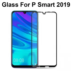 Huawei Psmart 2019 Full Glue Tempered Glass Black