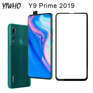 Huawei Y9 Prime 2019 Full Glue Tempered Glass Black