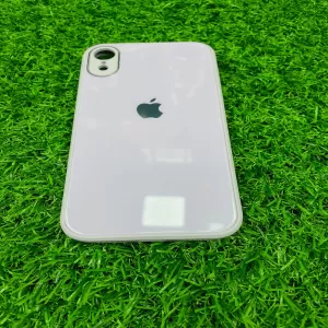 Apple iPhone XR Pink Glass Back Cover