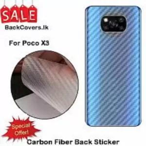 Poco X3 Perfect 3D Carbon Fiber Back Film