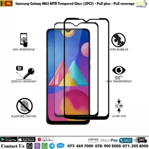 Samsung Galaxy A20s M02A02 MTB Tempered Glass