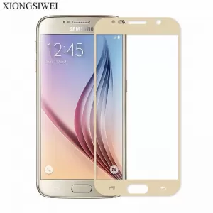 Samsung Galaxy S6 Tempered Glass Gold