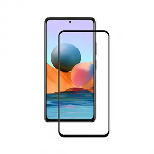 Redmi 10 Black Tempered Glass Quality Screen Protector