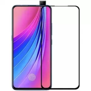 Vivo V15 Pro Black Quality Tempered Glass Screen Protector