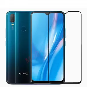 Vivo Y11 Tempered Glass Black Quality Screen Protector