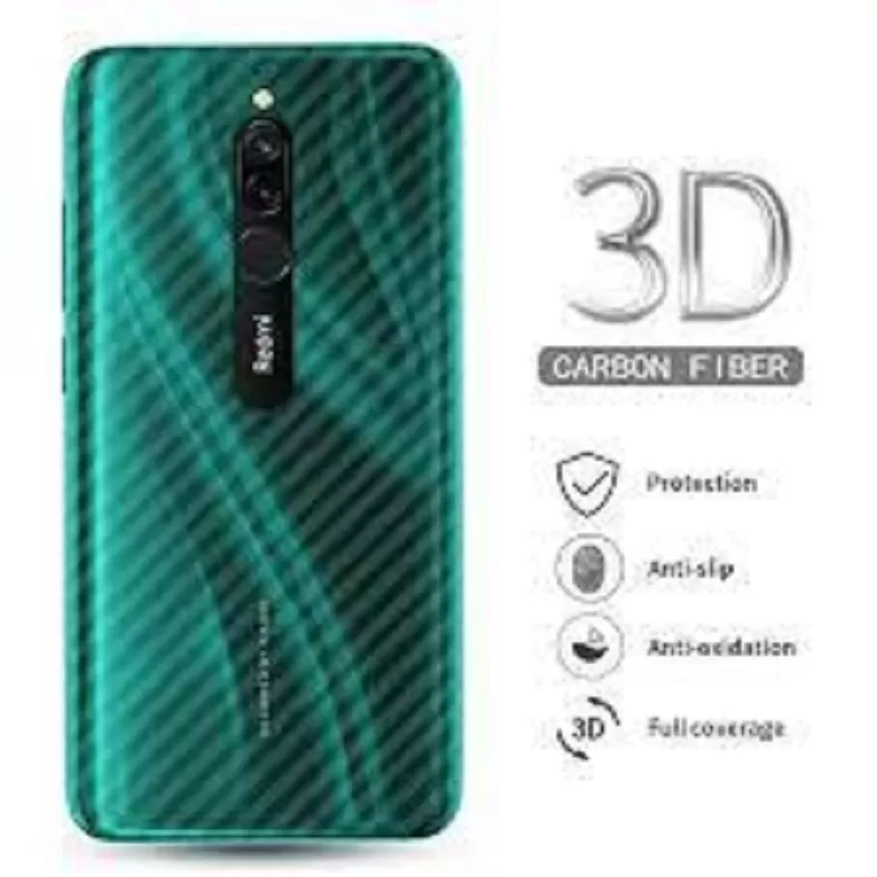Xiaomi 8 Carbon Fiber Pattern Back Film