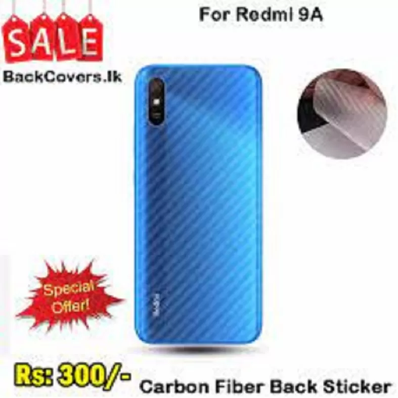 Xiaomi 9A Carbon Fiber Pattern Back Film