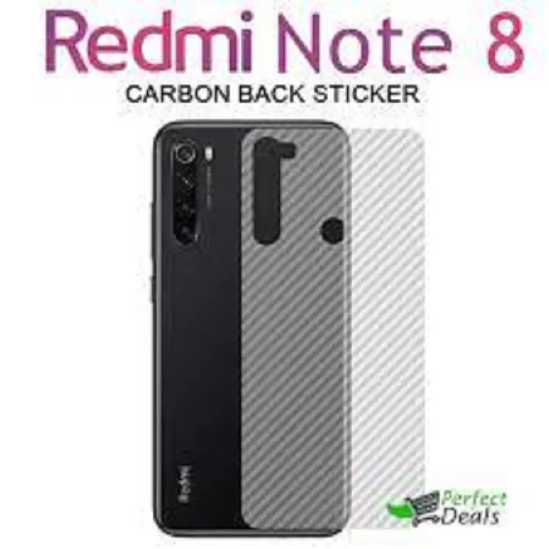 Xiaomi Note 8 Carbon Fiber Pattern Back Film