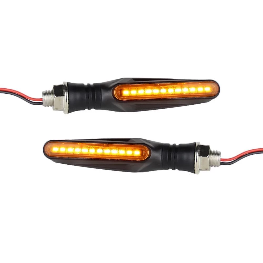 Generic 2 pcs LED Motorcycle Turn Running Signals - image 3