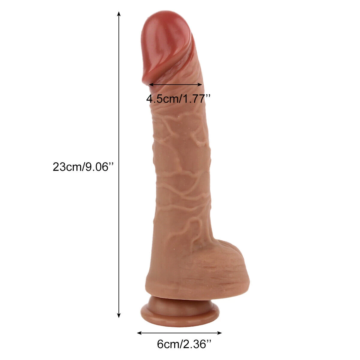 Generic 9 Inch Realistic Silicone Penis Dildo Sex Toy - image 12