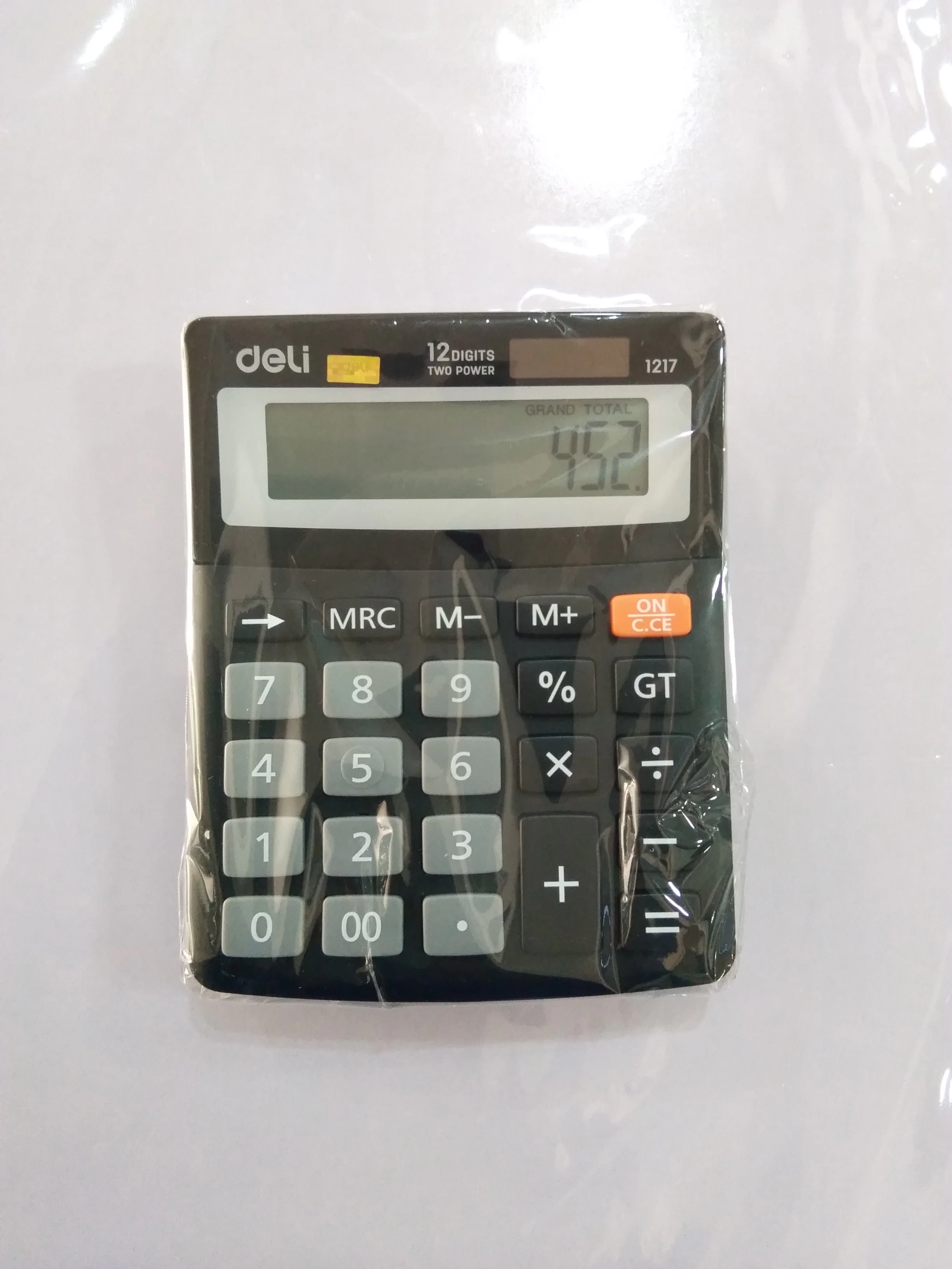 Calculator W1217 Big Display Auto Off Dual Power - image 1