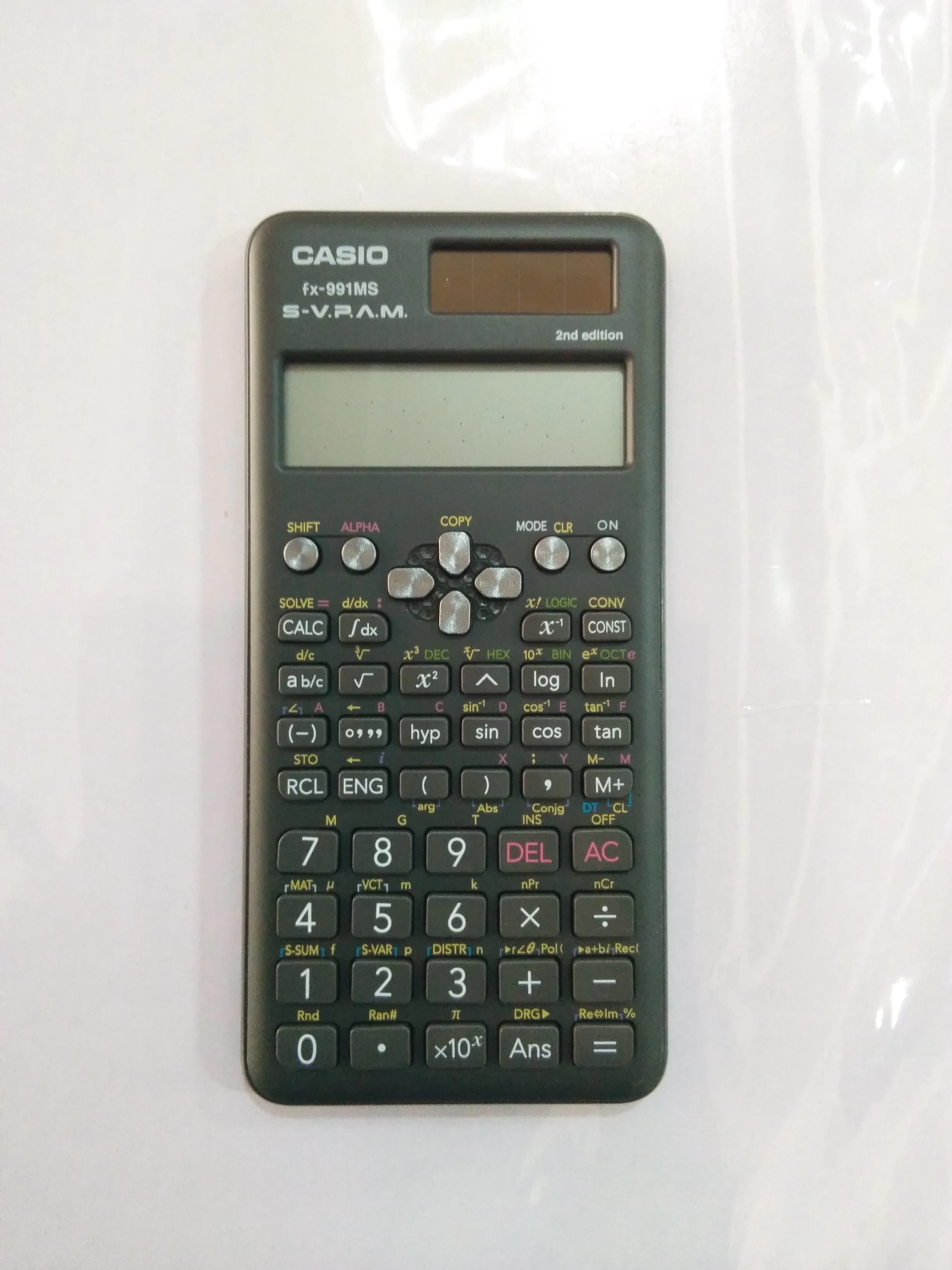 Casio Fx-991ms 2-line display