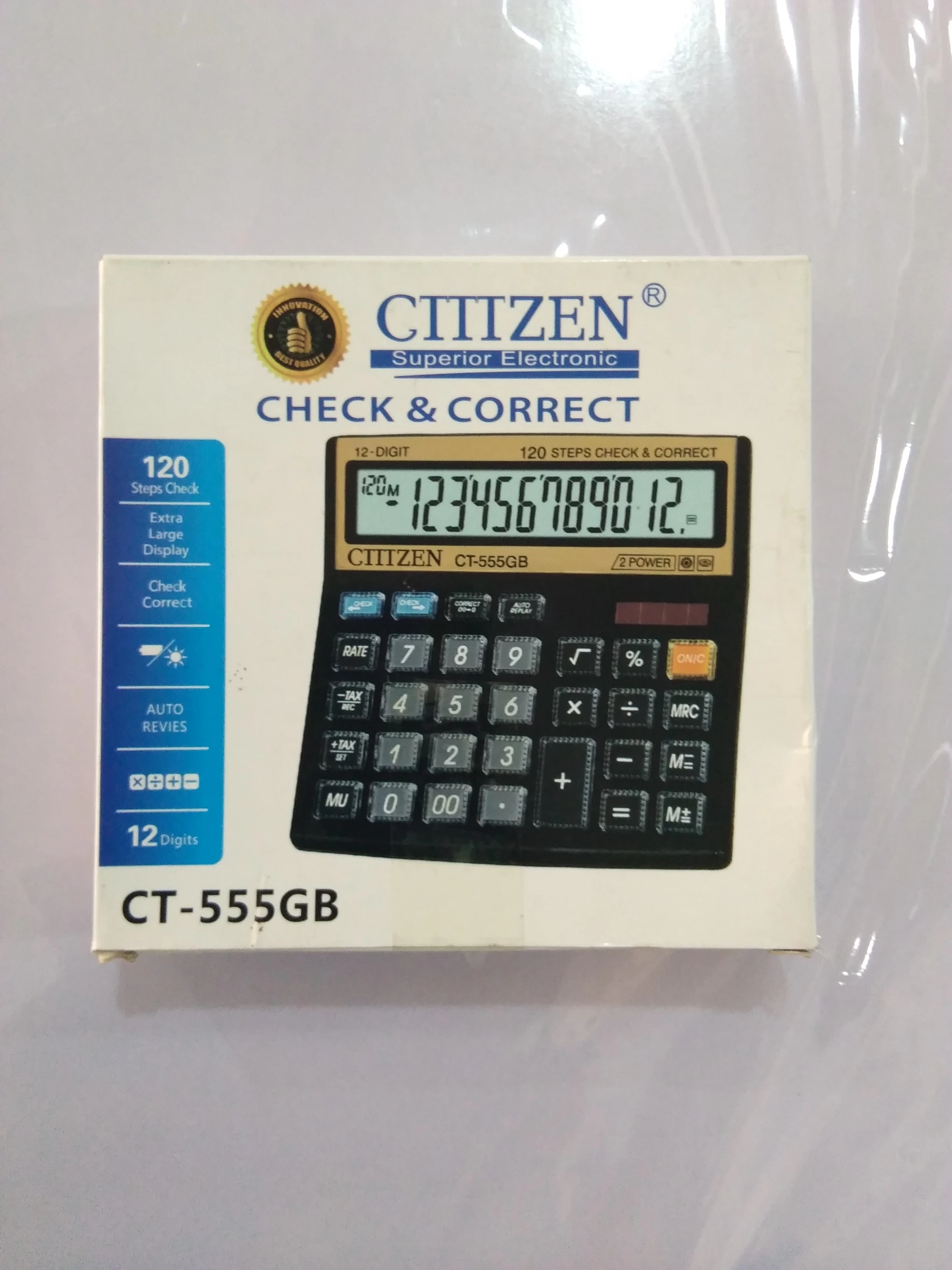 Citizen Ct-555GB Calculator - image 2