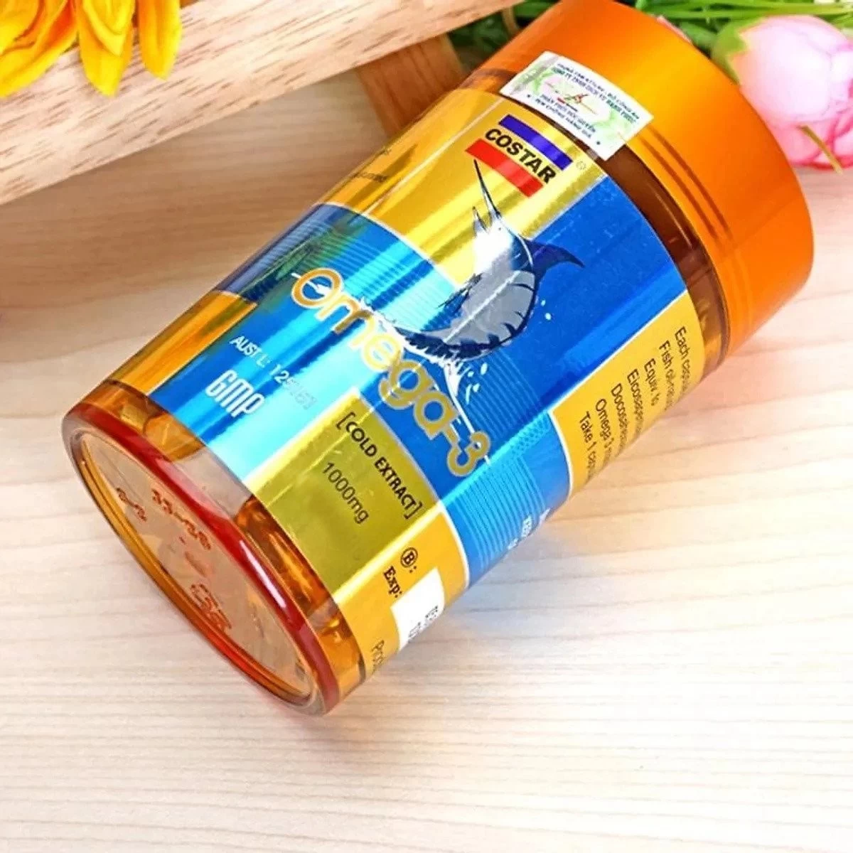 COSTAR Omega 3 1000mg fish oil (50 Capsules) - image 2