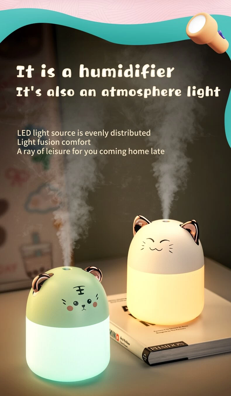 Cute Pet Humidifier Mini