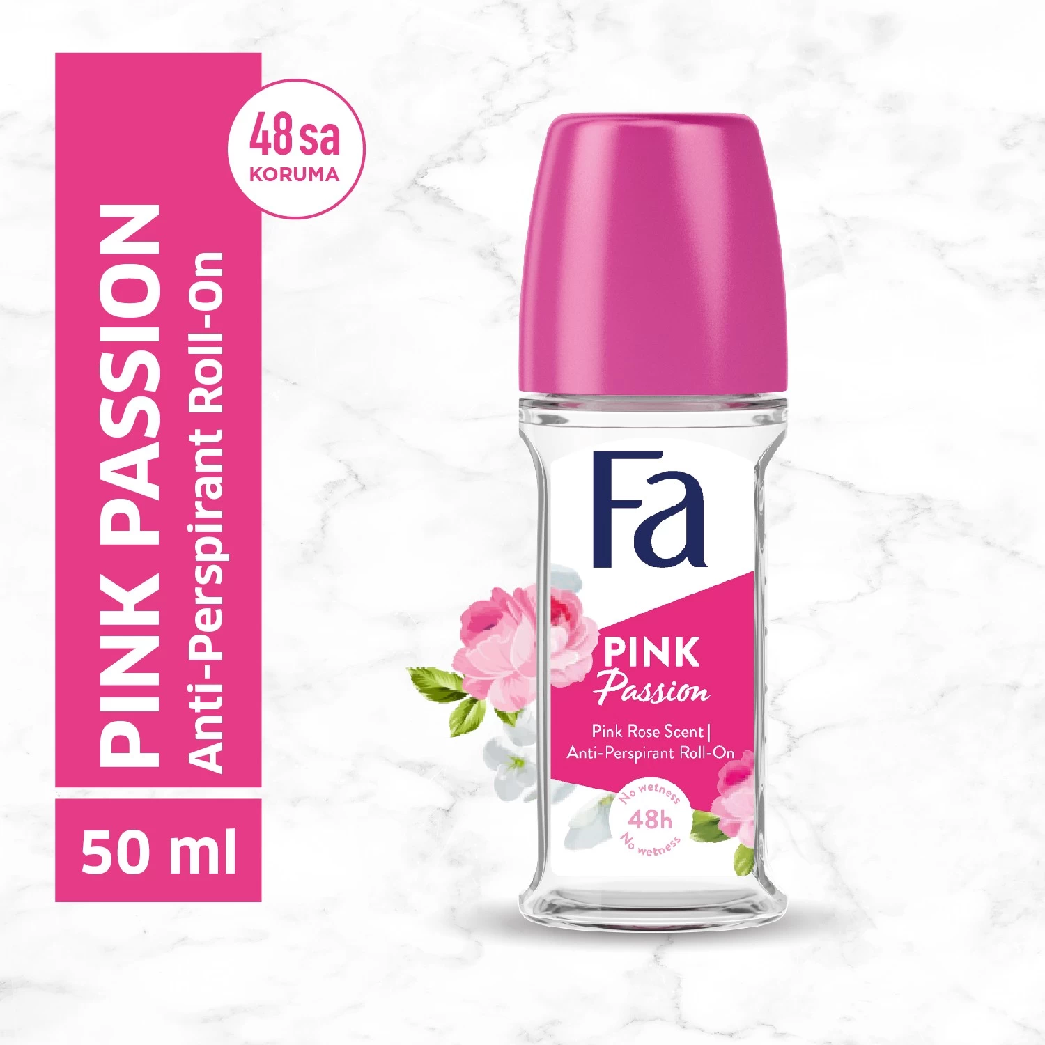 Fa Pink and Passion 48h Deodorant 50ml - image 1