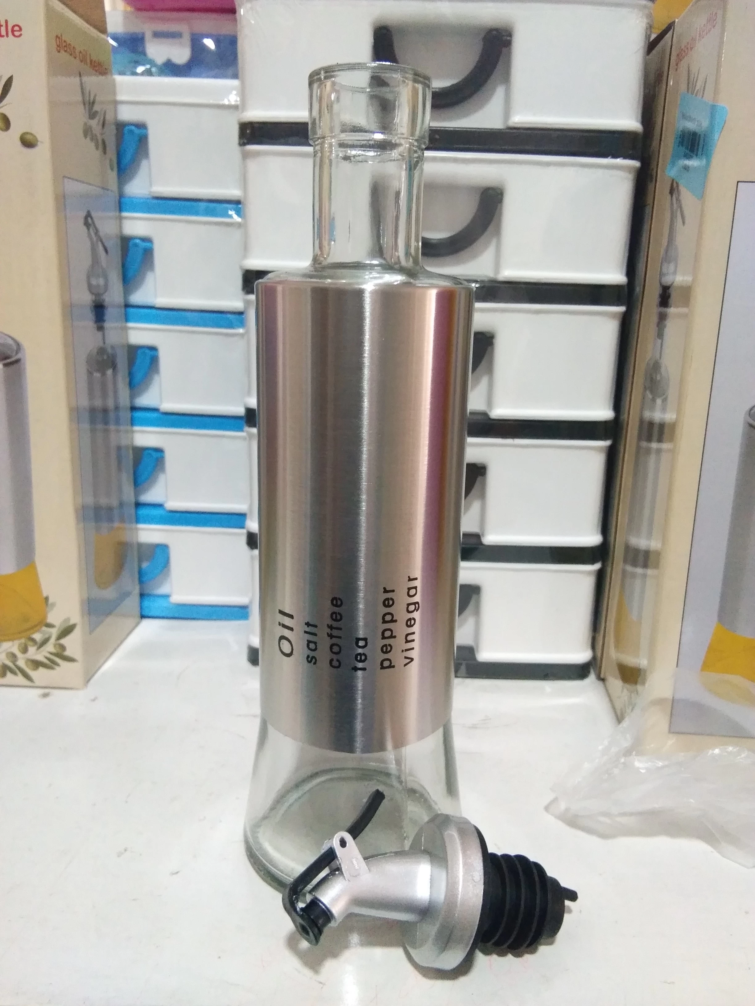 Generic Glass Oil Kettle 300ml - image 2