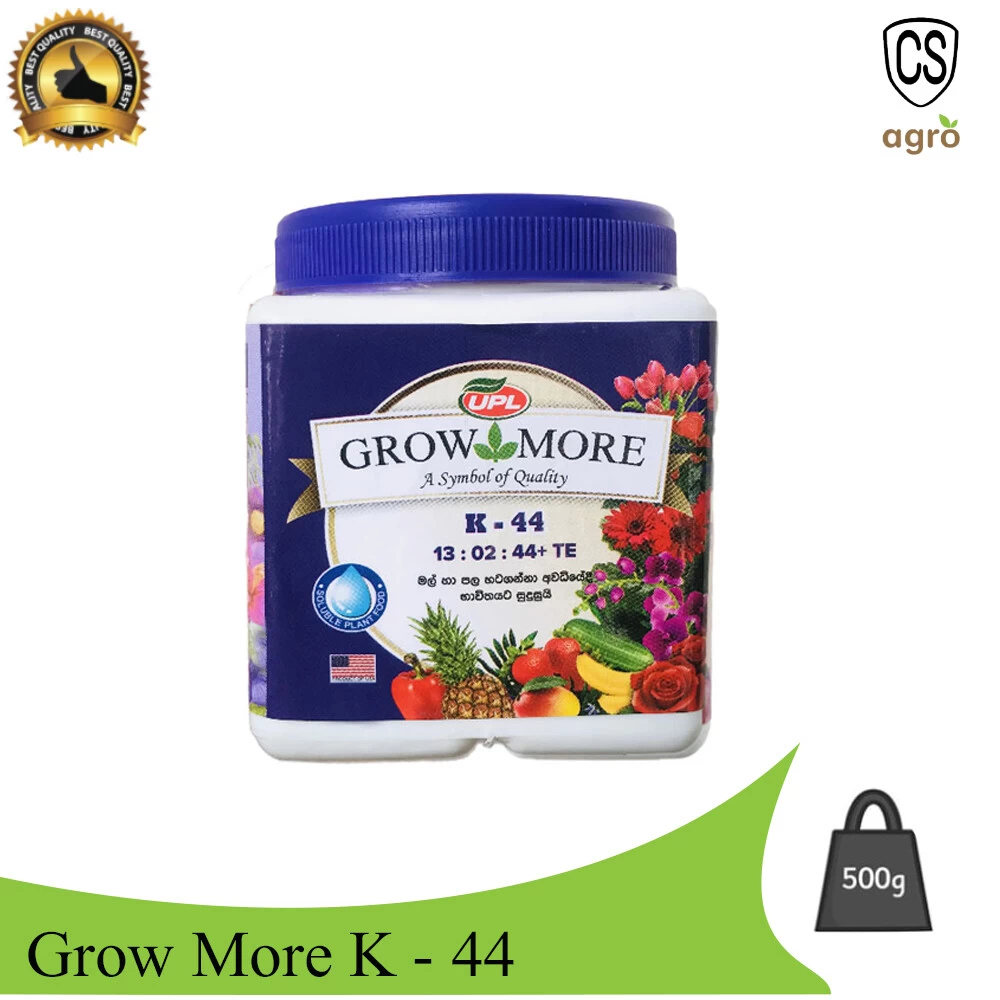 Grow More K44+TE 500g High Potassium Fertilizer