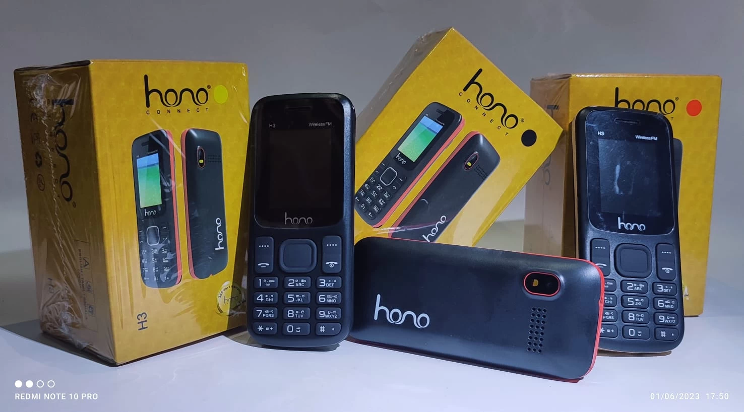 Hono Keypad Mobile Phone with Dual Sim & FM Radio - image 2