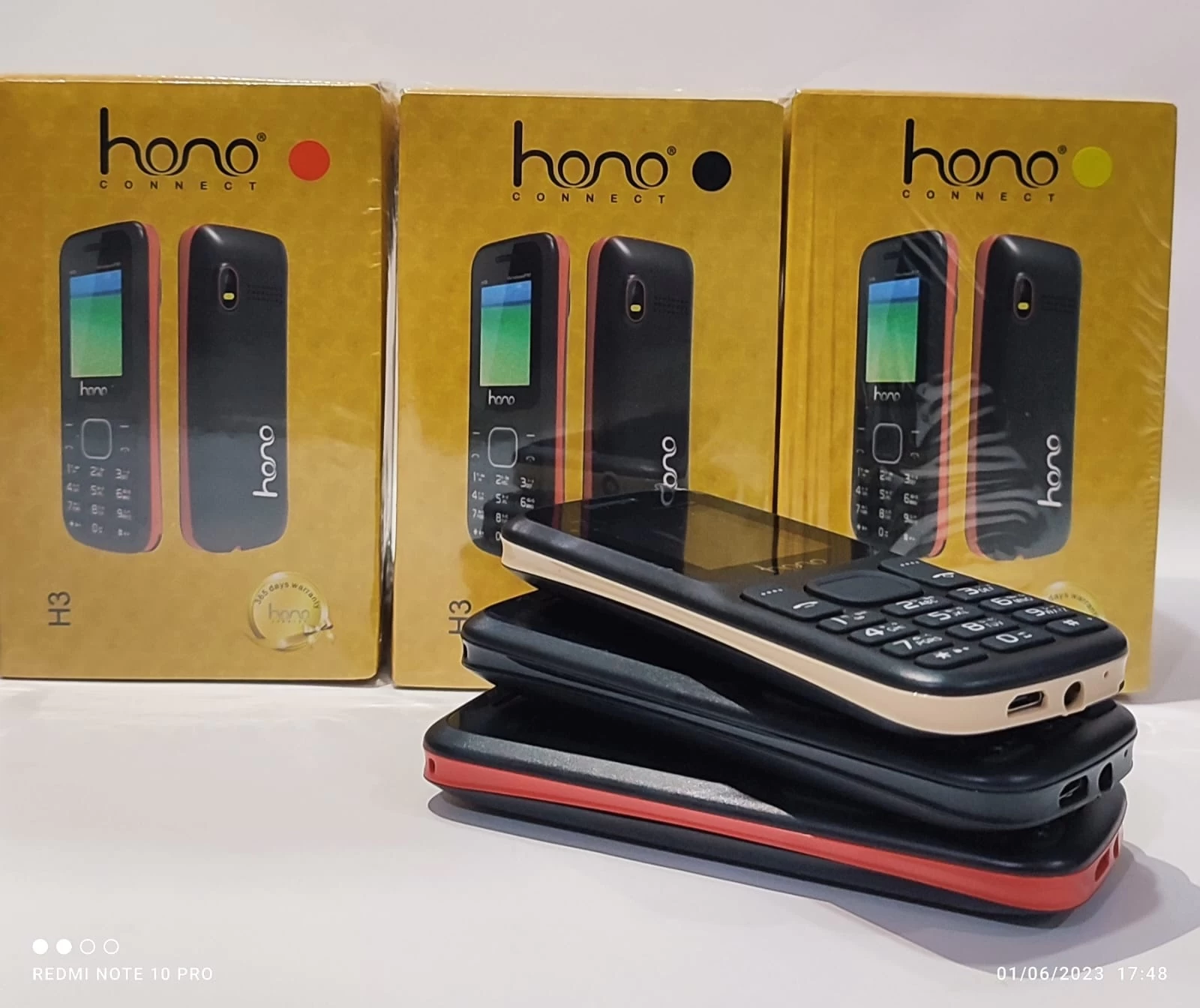 Hono Keypad Mobile Phone with Dual Sim & FM Radio - image 3