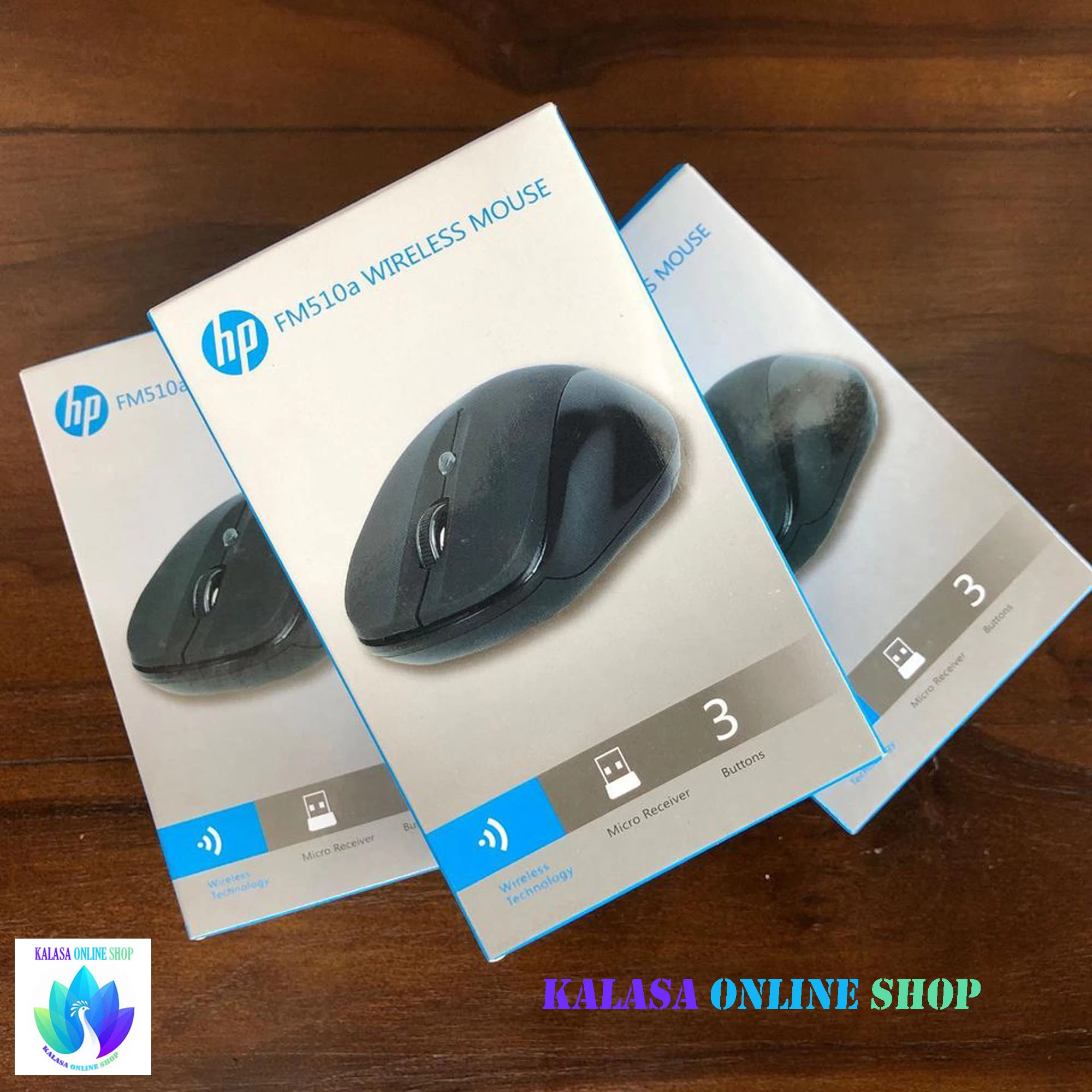 HP FM510a Wireless Optical Mouse - image 4