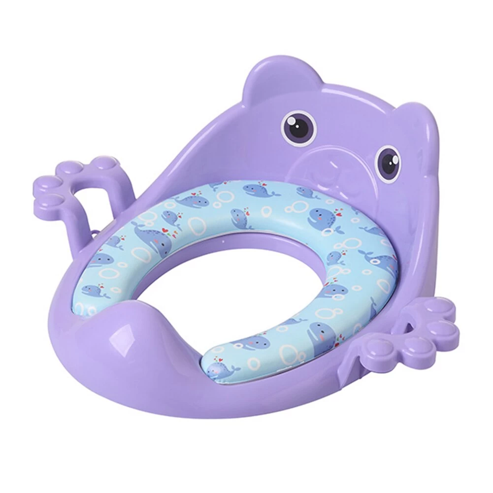 Kids Commode Seat Cover with Handle - image 8
