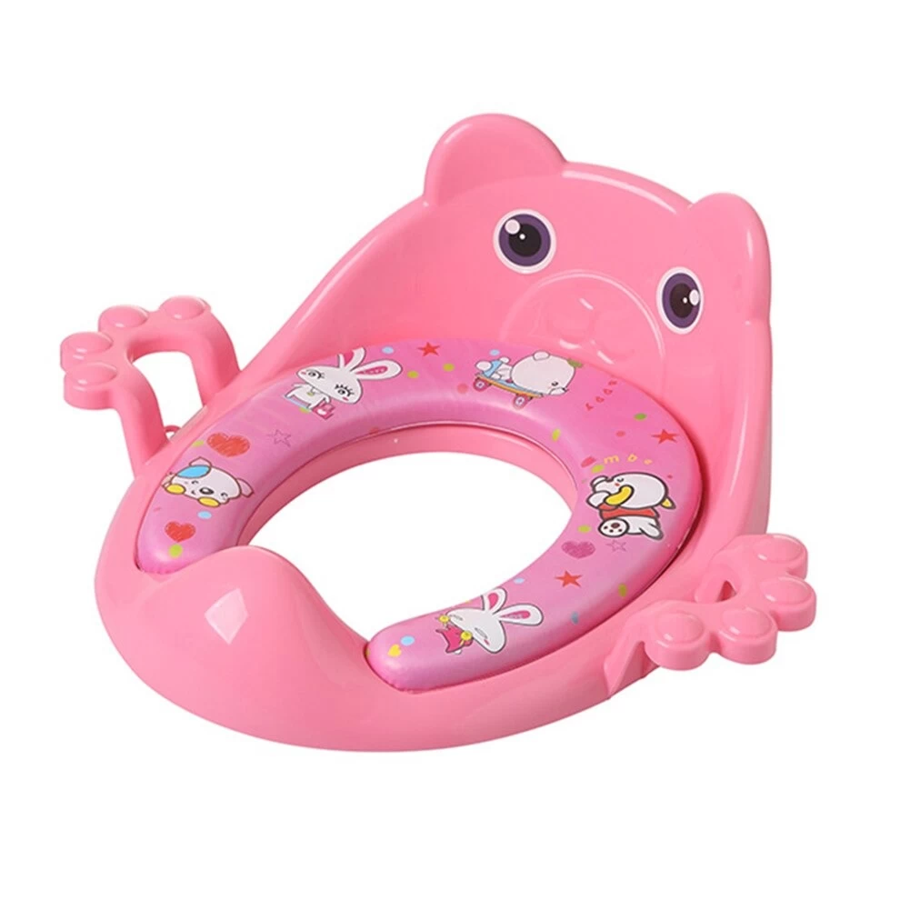 Kids Commode Seat Cover with Handle - image 9