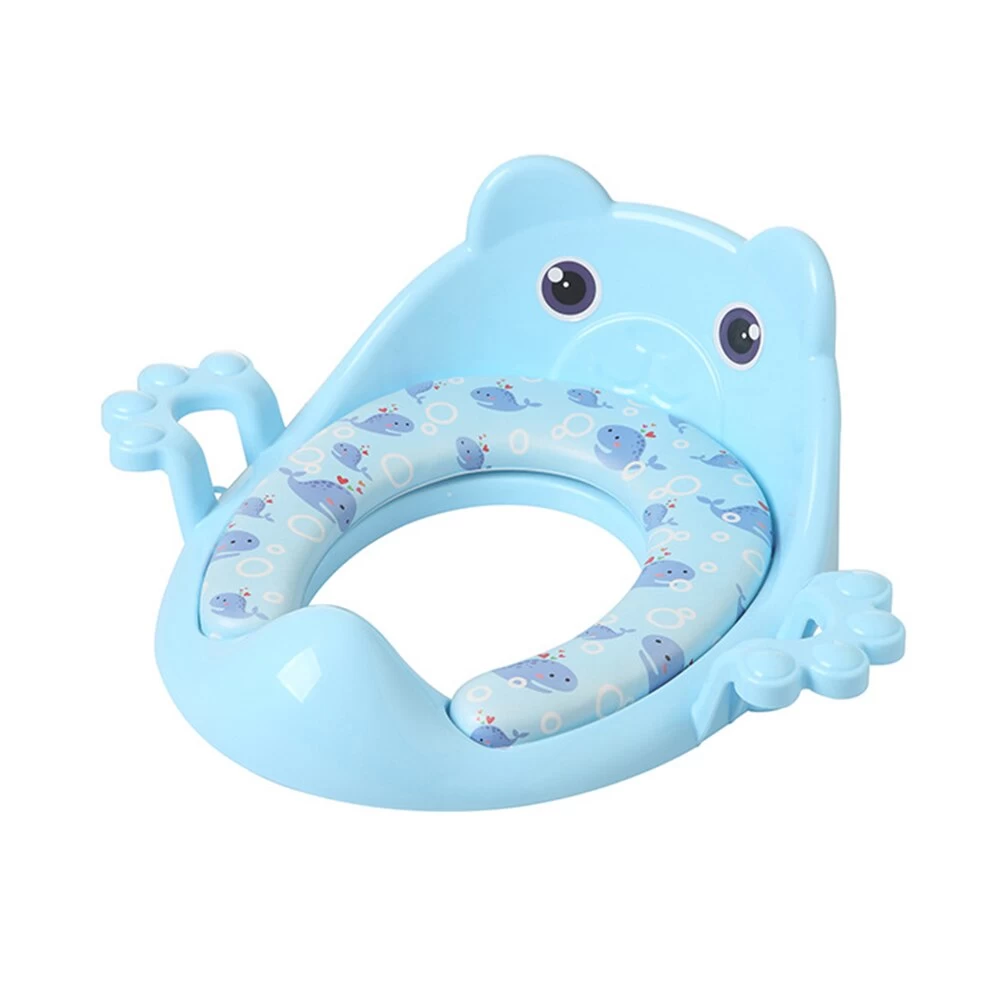 Kids Commode Seat Cover with Handle - image 10
