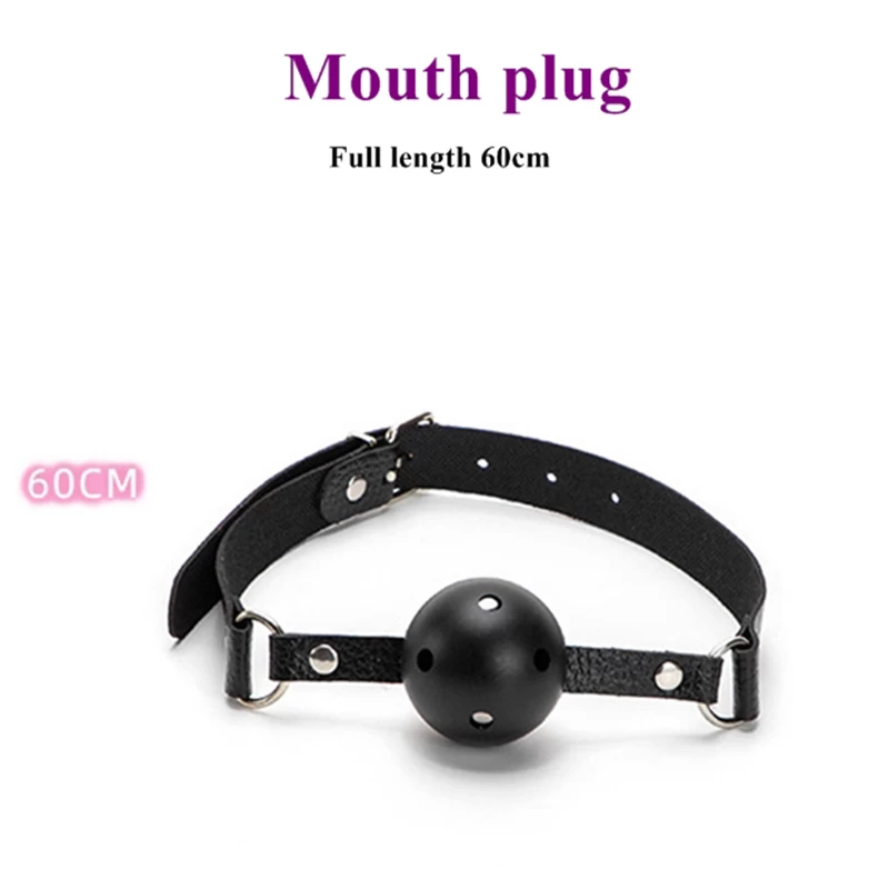 Generic Mouth Gag Adjustable Plastic Ball BDSM - image 5